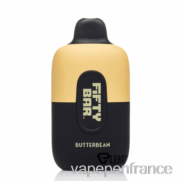 Stylo Jetable De Vape De Haricot De Beurre De Cinquante Barres 6500